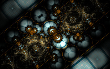 Картинка 3д+графика фракталы+ fractal узор цвета фон