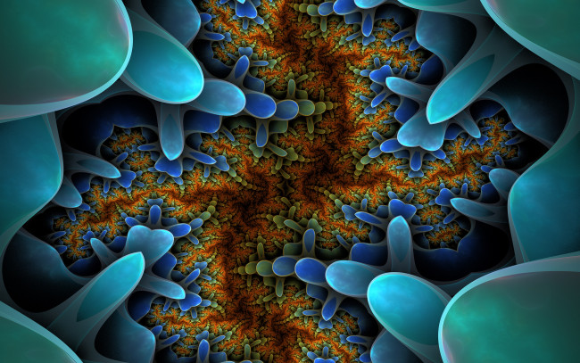 Обои картинки фото 3д графика, фракталы , fractal, узор, фон, цвета