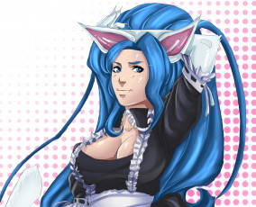 Картинка разное арты девушка фон взгляд