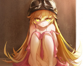 Картинка автор +ruru+ lulubuu аниме bakemonogatari oshino shinobu