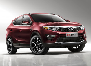 обоя автомобили, soueast, красный, 2015г, dx7