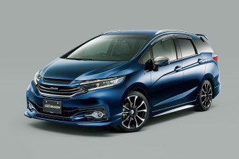 обоя автомобили, honda, hydrid, shuttle, 2015г, mugen