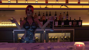 Картинка 3д+графика люди+ people фон взгляд девушка