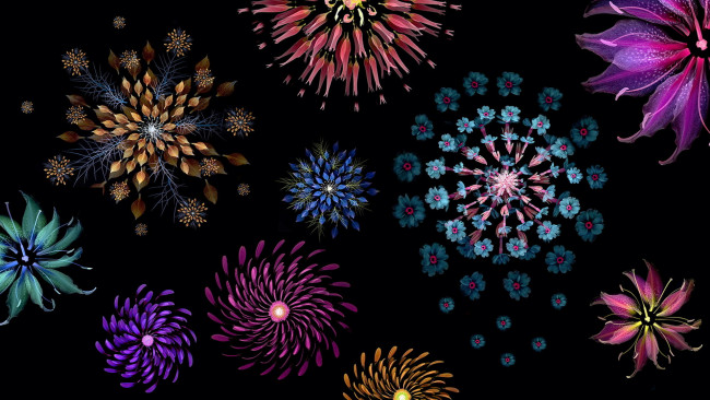 Обои картинки фото разное, компьютерный дизайн, форма, абстракция, цвет