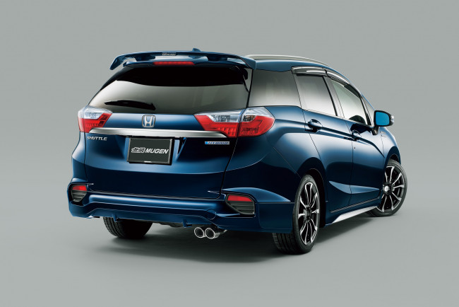 Обои картинки фото автомобили, honda, 2015г, hydrid, shuttle, mugen