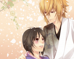 Картинка аниме hakuouki shinsengumi kitan