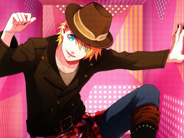 Обои картинки фото аниме, uta no prince-sama, kurusu, shou