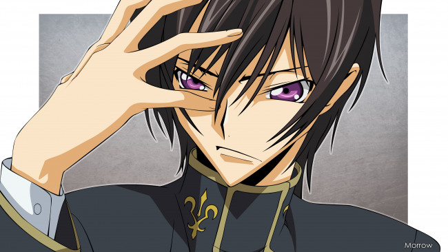 Обои картинки фото аниме, code geass, lelouch, lamperouge