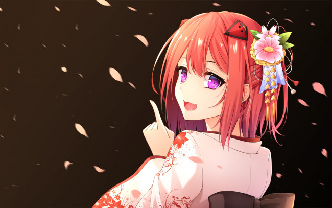 Обои картинки фото аниме, unknown,  другое, девушка, взгляд, фон