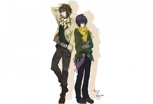 Обои картинки фото аниме, hakuouki, shinsengumi, kitan