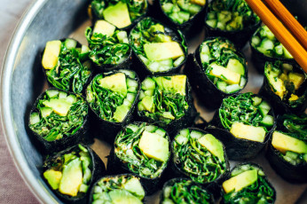 Картинка еда рыба +морепродукты +суши +роллы японская кухня роллы