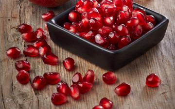 Картинка еда гранат зерна