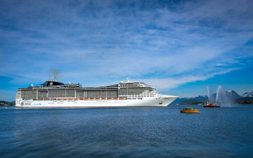 Картинка msc+preziosa корабли лайнеры круиз лайнер