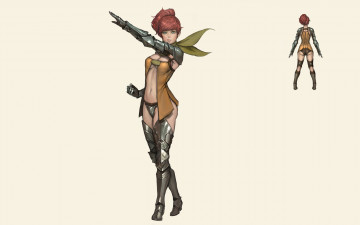 Картинка разное арты доспехи шарф девушка