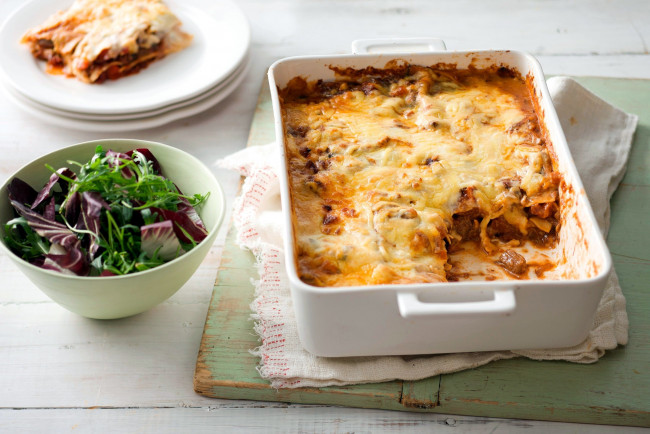 Обои картинки фото еда, вторые блюда, лазанья