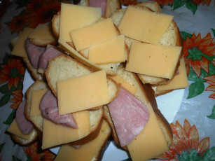 Картинка еда бутерброды +гамбургеры +канапе сыр хлеб колбаса