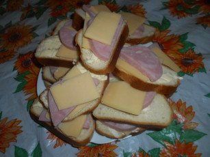 Картинка еда бутерброды +гамбургеры +канапе сыр колбаса хлеб