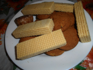 Картинка еда пирожные +кексы +печенье печенье вафли