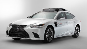 Картинка 2019+lexus+ls+tri-p4+autonomous+vehicle автомобили lexus лексус белый autonomous vehicle tri p4 ls 2019