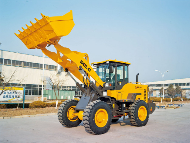 Обои картинки фото техника, фронтальные погрузчики, sdlg