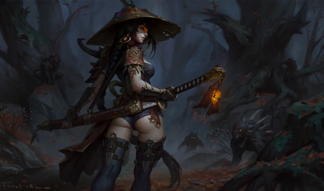 Обои картинки фото фэнтези, девушки, dmitry, skvortsov