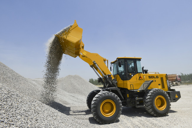 Обои картинки фото техника, фронтальные погрузчики, sdlg