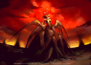 обоя календари, фэнтези, 2019, существо, calendar