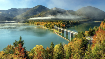 Картинка города -+мосты мост река