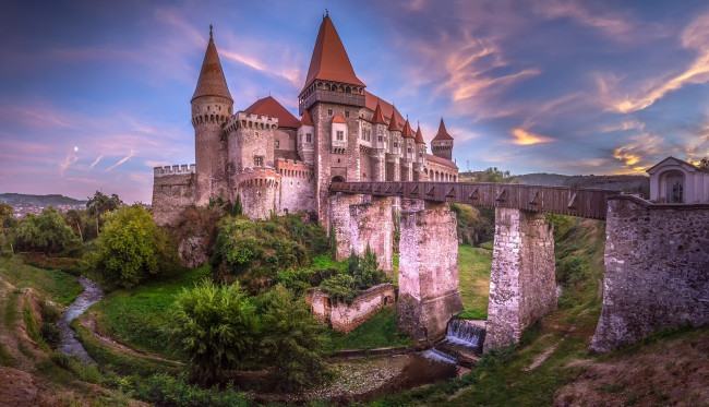 Обои картинки фото corvin castle, romania, города, - дворцы,  замки,  крепости, corvin, castle