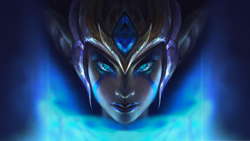 Картинка видео+игры league+of+legends morgana лицо