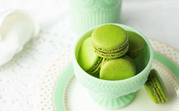 Картинка еда макаруны лакомство печенье