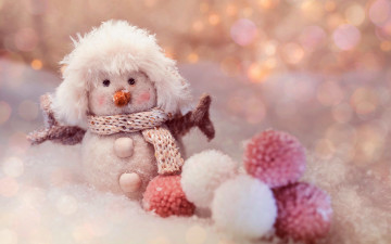 Картинка праздничные снеговики снеговик