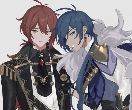 Обои картинки фото аниме, genshin impact, genshin, impact