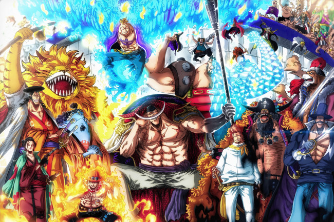 Обои картинки фото аниме, one piece, ван, пис