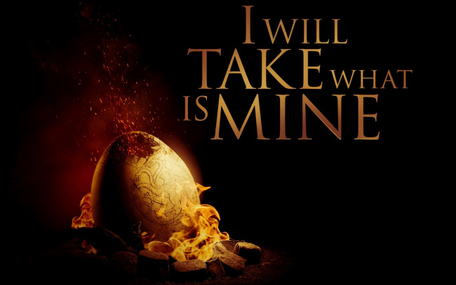 Обои картинки фото кино фильмы, game of thrones , сериал, яйцо, герб, костер