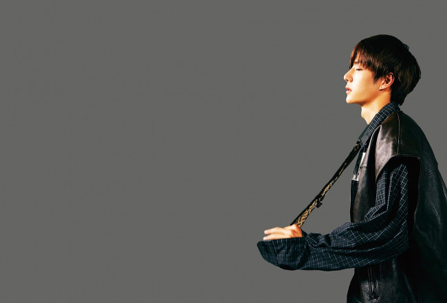 Обои картинки фото мужчины, wang yi bo, рубашка, жилет, галстук