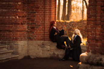 Картинка девушки sofia+lovegood костюмы образы подруги волшебницы замок