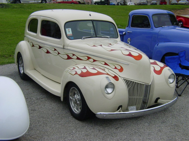 Обои картинки фото ford, sedan, автомобили, hotrod, dragster