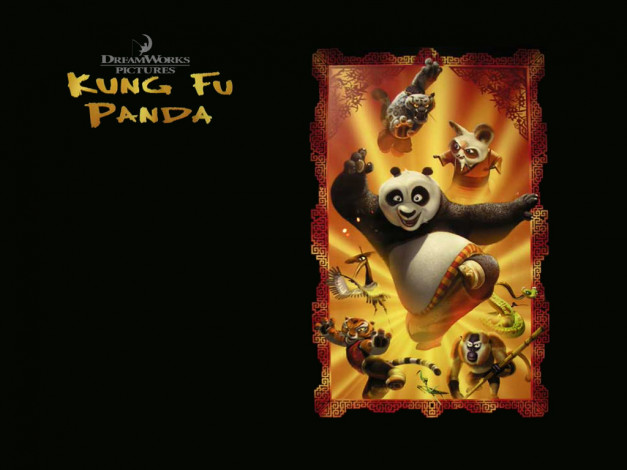Обои картинки фото мультфильмы, kung, fu, panda