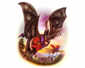 Картинка рисованные животные сказочные мифические