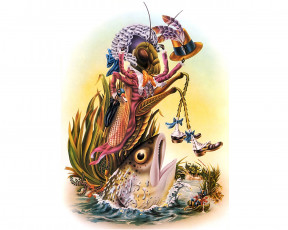 Картинка рисованные животные сказочные мифические