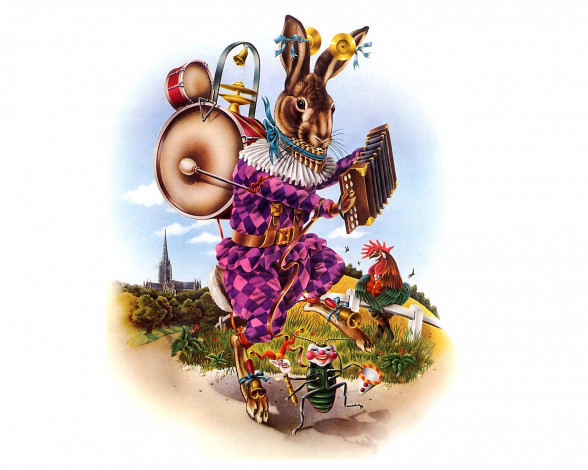 Обои картинки фото рисованные, животные, сказочные, мифические