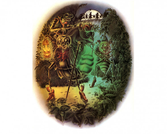 Обои картинки фото рисованные, животные, сказочные, мифические