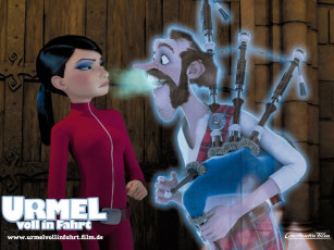 Картинка мультфильмы urmel voll in fahrt