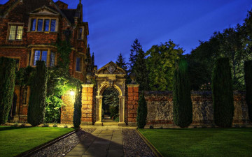 Картинка города огни ночного