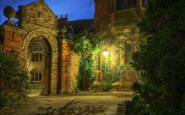 Картинка города огни ночного