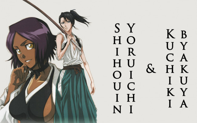 Обои картинки фото 110, лет, назад, аниме, bleach