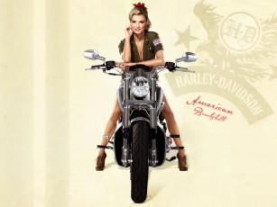 Картинка мотоциклы мото девушкой