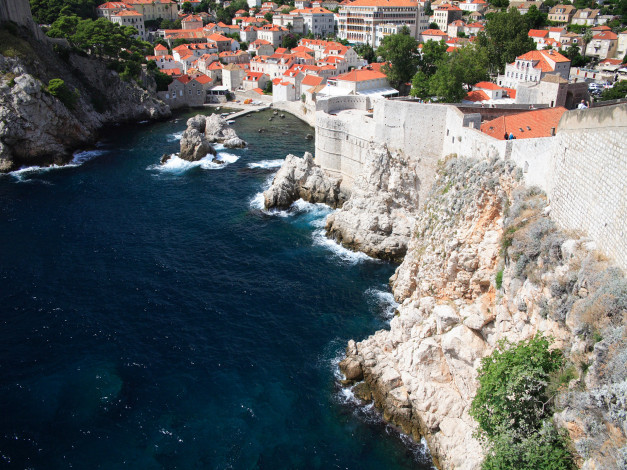 Обои картинки фото дубровник, города, хорватия