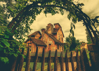 Картинка города здания дома франция